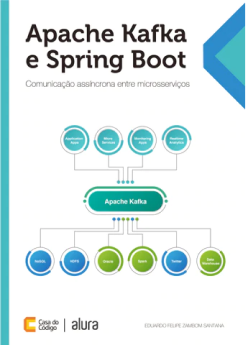 Livro sobre apache Kafka e spring boot no AluraBooks